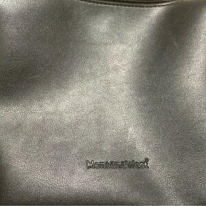 Montana West Metallic Gray Shoulder Bag